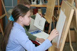 Детская художественная школа города Реутов «На занятиях»